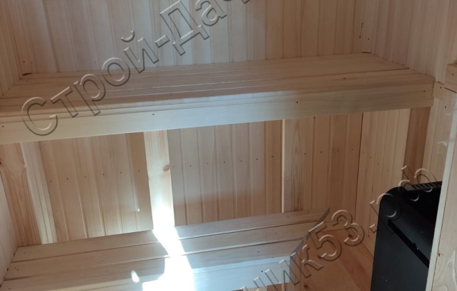 4 Брусовая баня Б-18, 6х4м, 24М²,  Ленинградская область, Гатчинский район, КП Графская Славянка (1)